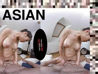 Virtual reality Asian therapy anal hardcore