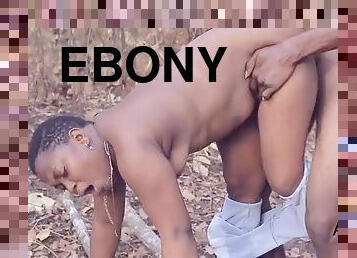 Visit to the village - fucking the first ebony I met
