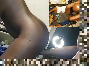 Thot in Texas - Tia Big Plump Ebony Tits - Scene 4