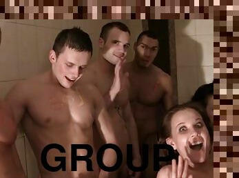 Cool video of naked group sex party