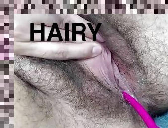 Best pov cam of that pink hairy pussy