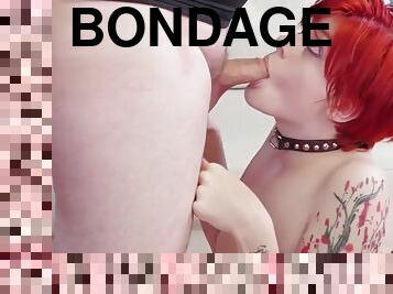 Bondage tickle hd anal training