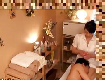 Japanese classic massage ends very well