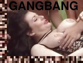 vintage, gangbang