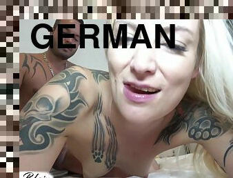 German Slave Guy Must Do Cum Lick From Creampie Pussy