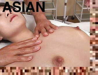 Hina Aizawa - Asian massage fetish hardcore with oiled up Japanese babe