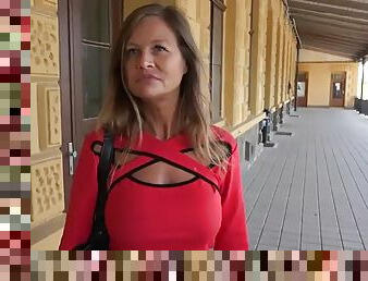 Hot milf fucked in public movie