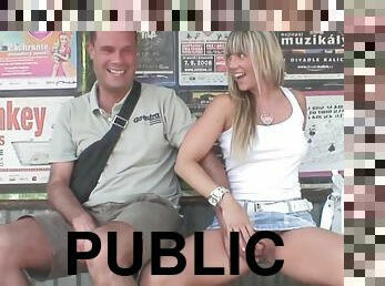 385. Sex Near Public Spaces With A Hot Blonde60fps - Public