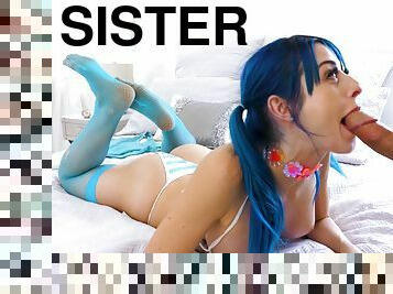 My Horny Stepsister 2 Scene 2 - Going Live 1 - Jewelz Blu