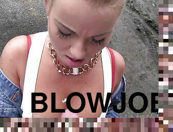 A Bus Stop Blowjob Turns Into A Public Fuckfest 2 - Laura Olar