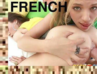 PervCity French Babe Tiffany Doll's American Anal Introduction - Lia lor