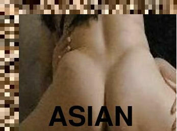 asiatisk, röv, fet, amatör, brudar, milf, bbw, galen, rumpa, ritt