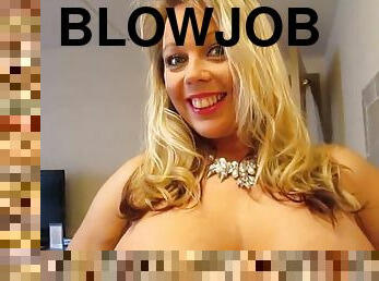 store-pupper, blowjob, blond, cougar