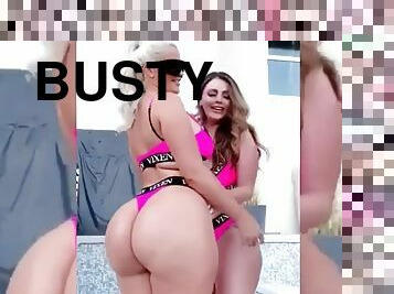 Sexy Busty Lucy Li thinks this porn casting