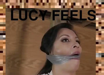 Lucy feels uncomfortable