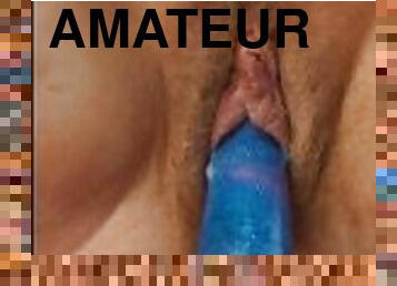 röv, fet, masturbation, fitta-pussy, amatör, leksak, hardcore, bbw, dildo