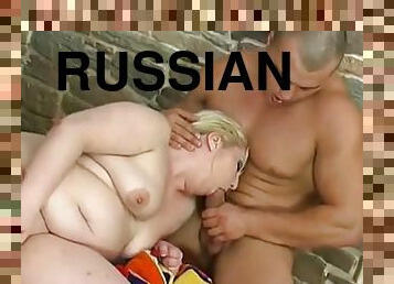 росіянка, анальний-секс, дозріла, кремовий-пиріг, гарна-повна-жінка, дупа-butt