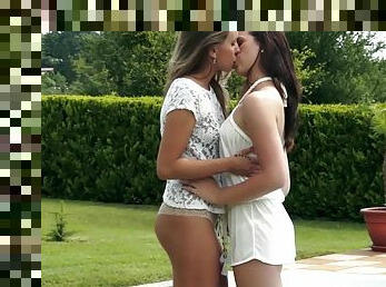 Outdoor games for horny lesbos
