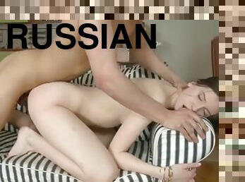 Delicious russian beauty Lily adores wild fucking