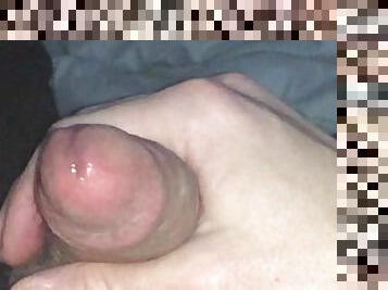 Close-up wet masturbation and ejaculation