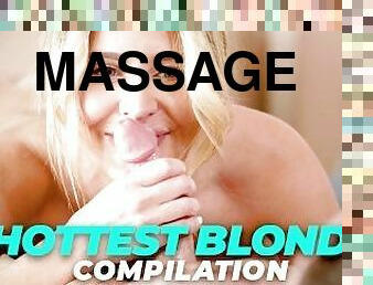 NURU MASSAGE - HOTTEST BLONDE COMPILATION! Scarlett Sage, Cherie DeVille, Carter Cruise, AND MORE!