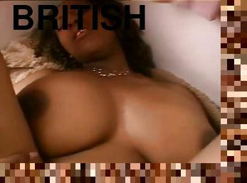 British amateur ebony milf with massive tits gets fucked