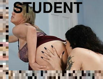 studente, skolotāja, tūpļa, lesbiete, māte, spēļmanta, bdsm, pakaļa-butt, fetišs, verdzība