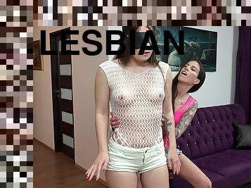 Wet fantasy oral sex grants young lesbians the best orgasms