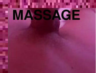 Small cock cum after 25 seconds at Happy end massage