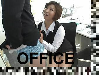 Office Lady In Pantyhose Fucks Her Coworker - Part.3