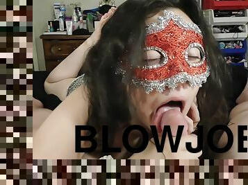 Requested By Blowitwell: Blowjob, Footjob And Lots Of Cum At The End! Come See My Cute Feet (;