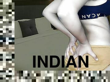Teen 18 year old girl changing clothes at college hot indian