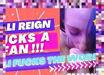 Cali Reign Fucks a Fan - Cali Fucks The World - Fan With Foot Fetish Gets Fucked