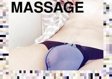 masturbation, amateur, ejaculation-sur-le-corps, jouet, japonais, massage