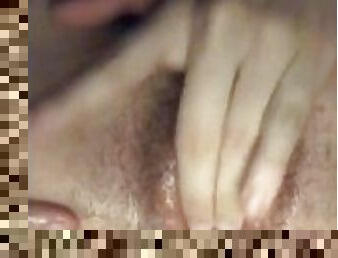 hårig, masturbation, orgasm, fitta-pussy, amatör, latinska, fingerknull, ensam, vit, vått