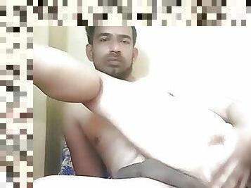 Asian boy masturbating