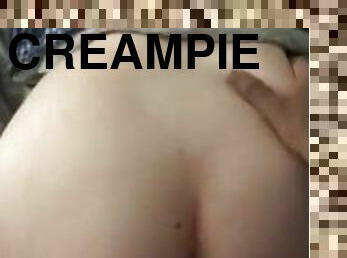 röv, doggy-style, amatör, tonåring, creampie, bbw, rumpa, pov, vit, hårt