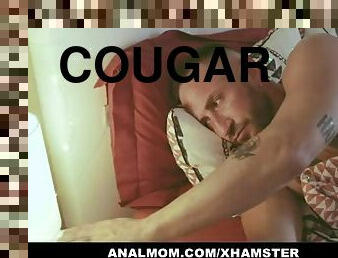 ANALMOM - Rich Cougar Pounded In The Ass By His Butler