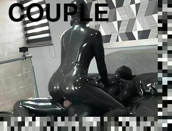 amateur, énorme-bite, hardcore, latina, couple, première-fois, fétiche, latex, bite, caoutchouc