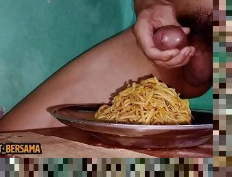 INDONESIAN DICK - Cum on Delicious Pasta