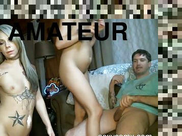 doggy-style, masturbation, amatör, brudar, avsugning, cumshot, leksak, hardcore, trekant, kåt