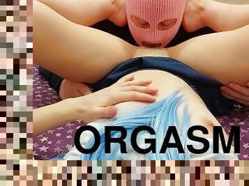 ekstrem, onani, orgasme, fisse-pussy, teenager, hjemmelavet, søster, lille