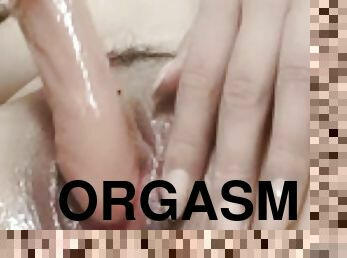 Masturbate non-stop enjoying multiple constant orgasms