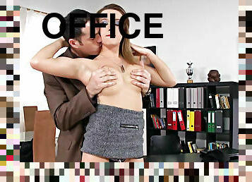 ofis, amcık-pussy, sekreter, anal, oral-seks, orta-yaşlı-seksi-kadın, öpüşme, sarışın, tıraş-olmuş, yüksek-topuklu-ayakkabı