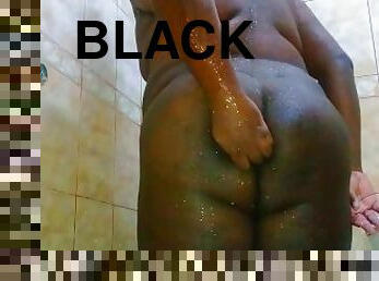 cur, imbaiere, grasa, masturbare-masturbation, amatori, jet-de-sperma, negresa, laba, negru, bbw