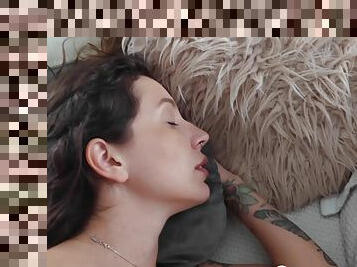 Tired Girlfriend Lets Me Fuck Her On Camera