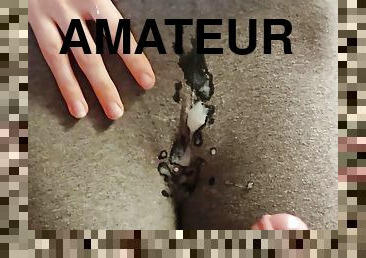 amatør, cumshot, handjob, pov, truser, cum, undertøy