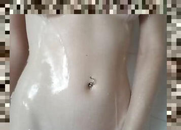 bañando, amateur, madurita-caliente, casero, rubia, perfecto, fetichista, ducha, a-solas, calientapollas