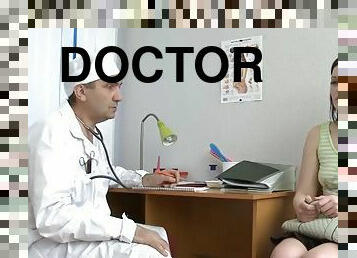 Nasty doctor banging rita's teen ass