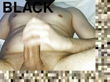 18 year old boy with a big cock masturbates at a party